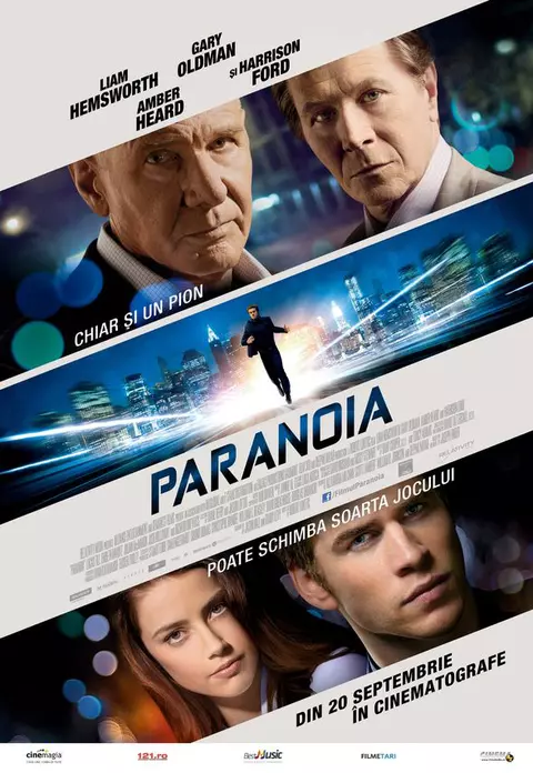 Harrison Ford şi Gary Oldman sunt duşmani în Paranoia