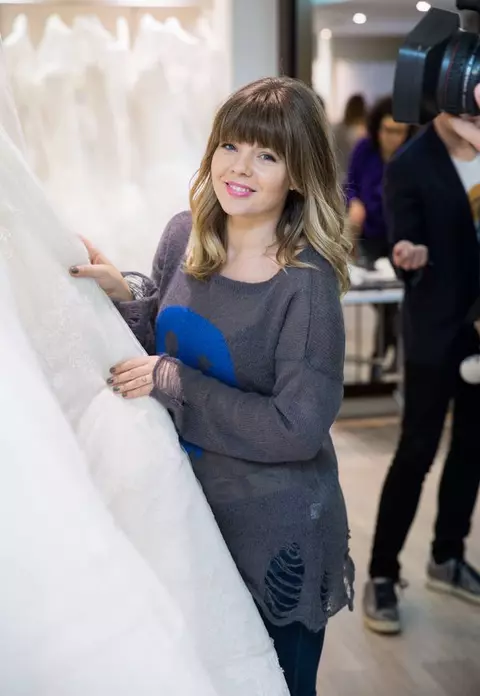 Bianca Ioniţă şi-a ales rochia de mireasă