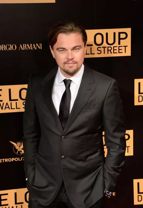 Leonardo di Caprio la premiera "The woolf of Wall Street"