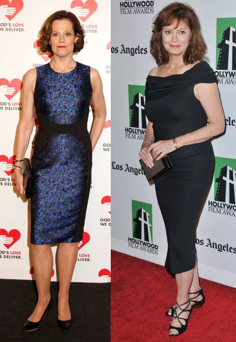 Face to face: Sigourney Weaver vs Susan Sarandon