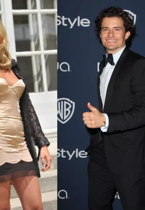 Orlando Bloom - Surprins în compania unei franţuzoaice superbe 
