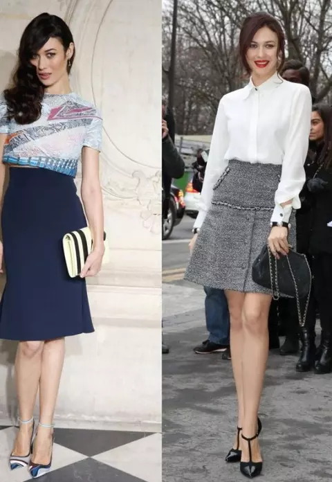 Olga Kurylenko - Două apariţii très chic la Paris Haute Couture 