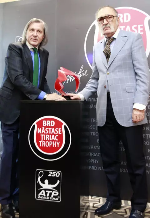 Ilie Năstase şi Ion Ţiriac – Despre turneul de tenis BRD Năstase Ţiriac Trophy 2014