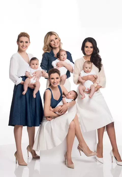 Baby Boom - 4 mămici celebre şi bebeluşii lor în Viva! iunie 