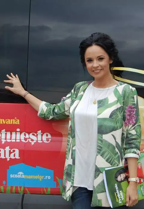 Andreea Marin demarează o nouă ediţie a caravanei Preţuieşte Viaţa