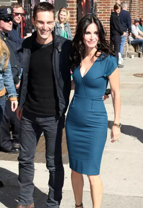 Courtney Cox s-a logodit 