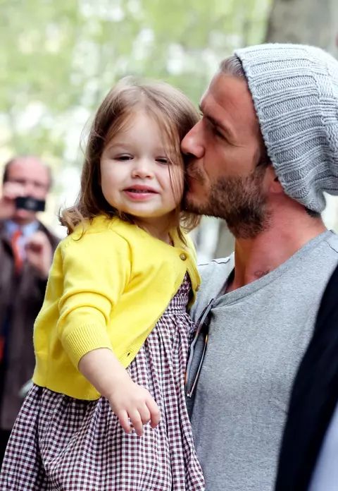 Familia Beckham îşi aniversează fetiţa