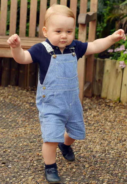 Prinţul George – Prima aniversare