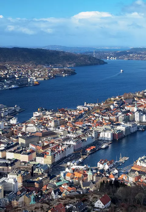 Vară nordică în Bergen