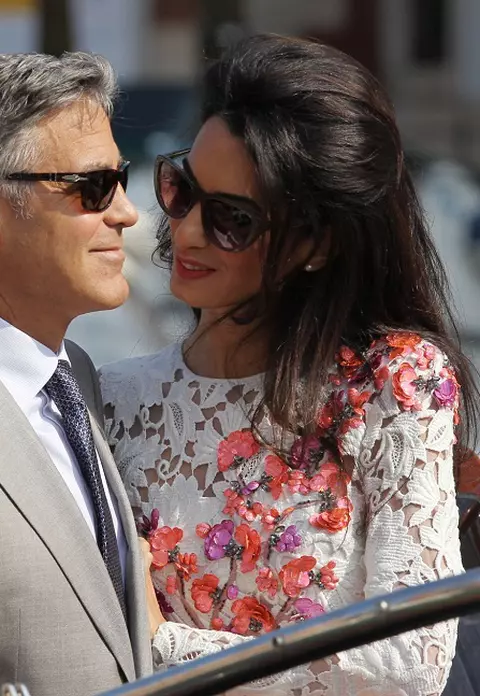 George Clooney şi Amal Alamuddin - Căsătorie în stil italian 