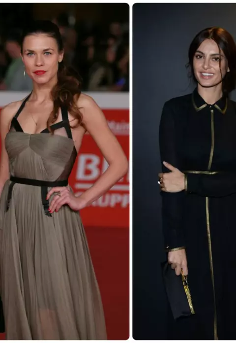 Catrinel Marlon şi Ana Ularu, pe covorul roşu, la Roma