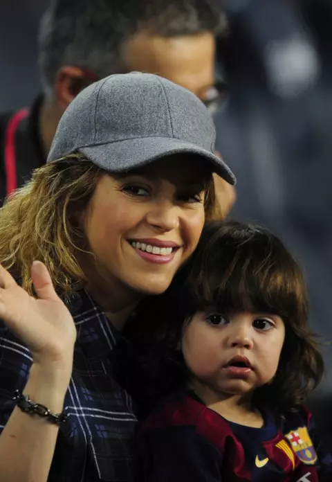 Shakira şi Milan – Cei mai mari fani ai Barcelonei şi ai lui Gerard Pique