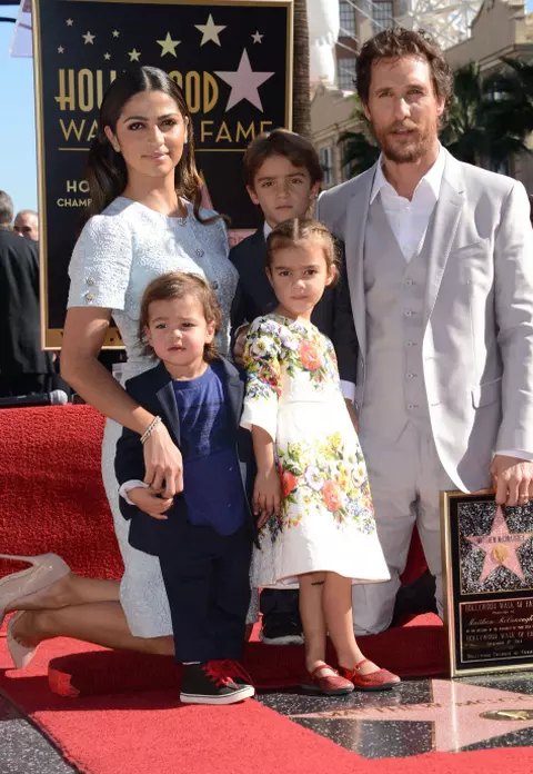 Matthew McConaughey are stea pe Walk of Fame