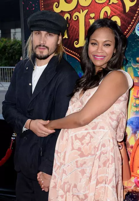 Zoe Saldana a născut gemeni
