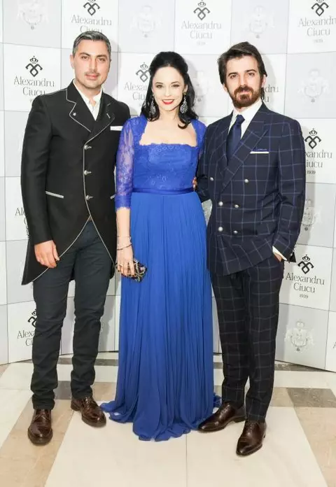 Vedete la prezentarea colecţiei lui Alexandru Ciucu - Tailored Glory 2015