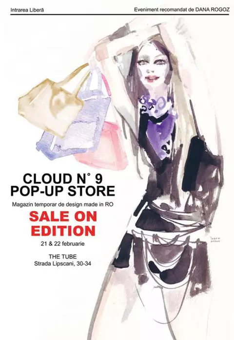 Bucură-te de reduceri la Cloud No.9 Pop-up Store!