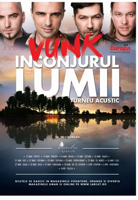 Trupa Vunk va face “Înconjurul lumii”