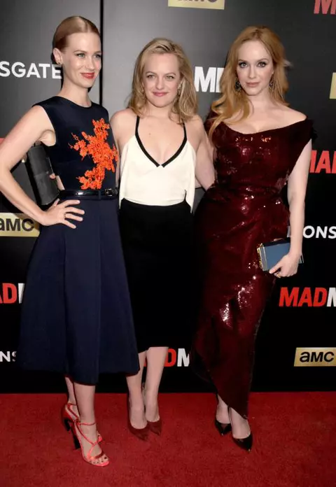 Vedetele din serialul Mad Men şi-au dat întâlnire la New York