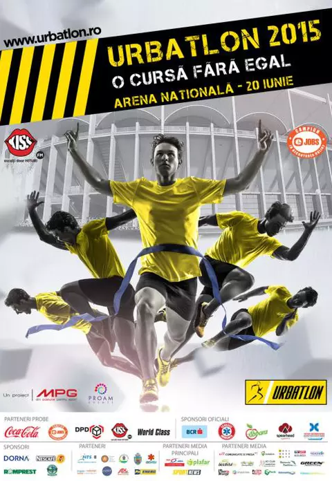 Provocarea URBATLON 2015: 8 probe, o singura cursa si doze maxime de distractie!