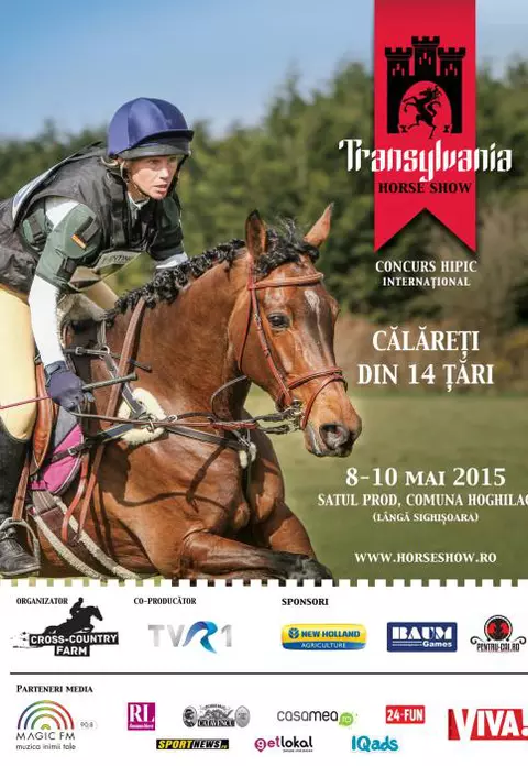 Tineri călăreți de top din întreaga lume vor veni weekendul acesta la Transylvania Horse Show 2015 pentru a se întrece pe cai românești