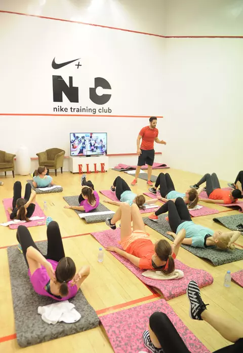 ELLE & NIKE+ TRAINING CLUB DAY