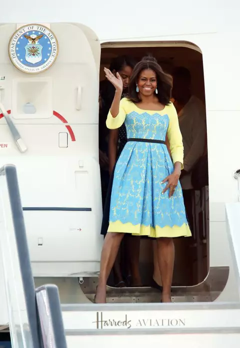 Michelle Obama vizitează Marea Britanie