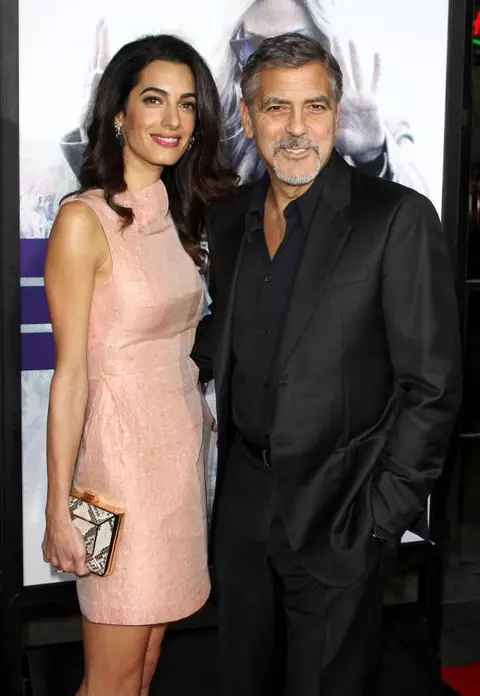 George Clooney şi Amal Alamuddin – Dragostea a plutit în aer la Los Los Angeles