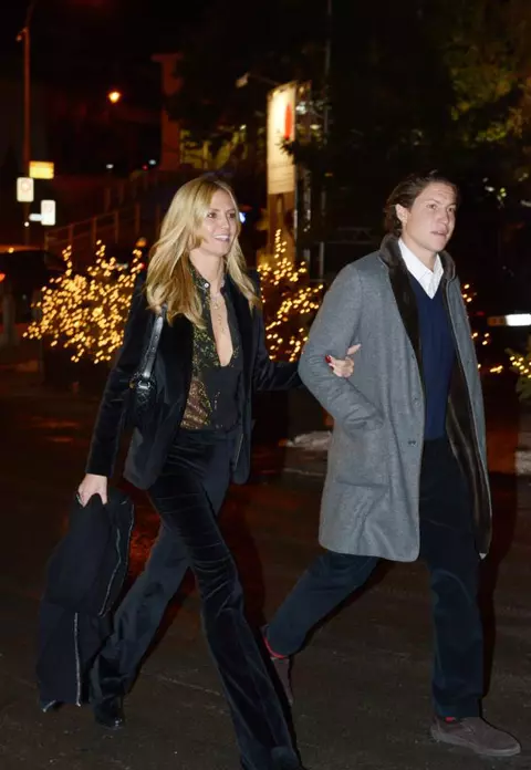 Heidi Klum a început anul fericită şi îndrăgostită