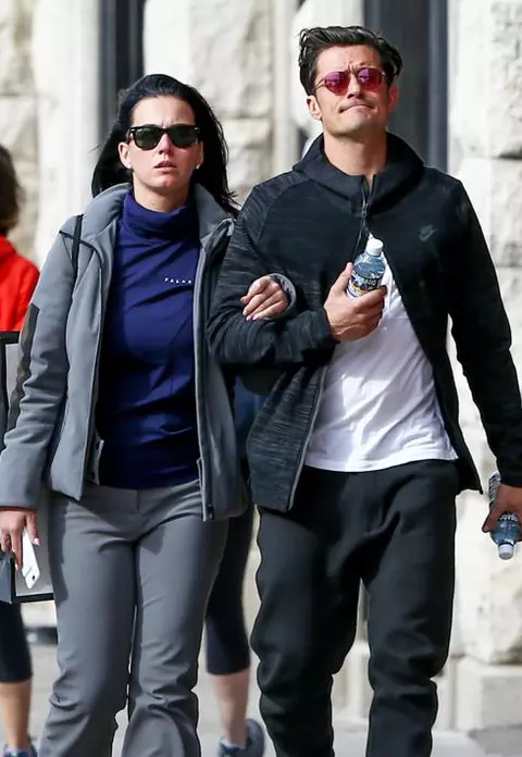 Orlando Bloom şi Katy Perry – Plimbare romantică prin Aspen