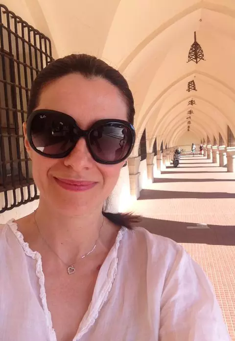 Iuliana Tudor – Vacanţă cu familia în Grecia