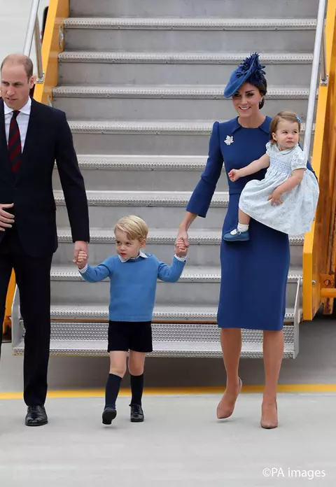 Prinţul William, Ducesa de Cambridge şi cei doi copii ai lor vizitează Canada