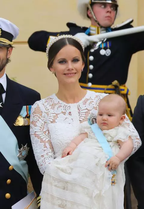 Prinţul Alexander al Suediei a fost botezat