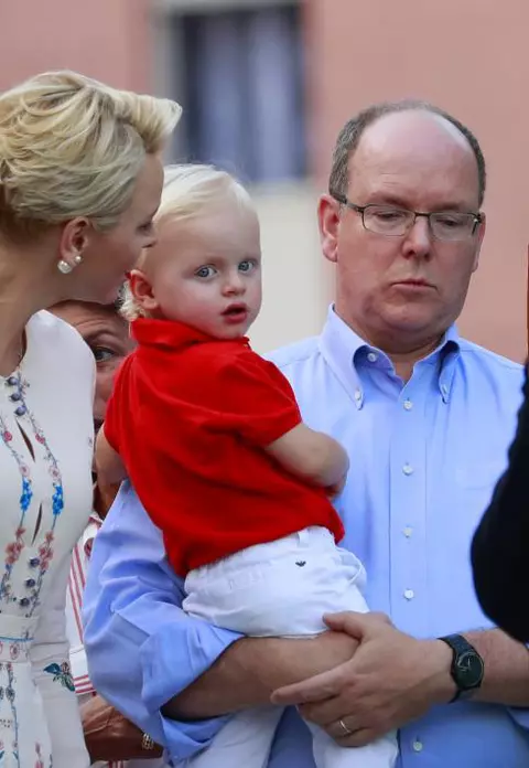 Prinţul Jacques, alături de părinţii lui la tradiţionalul picnic de la Monte Carlo