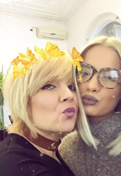 Catinca Roman a fost luată la întrebări de fiica ei, Calina