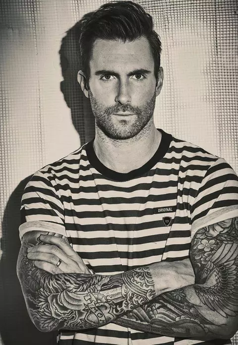 Adam Levine a primit o stea pe Walk of Fame