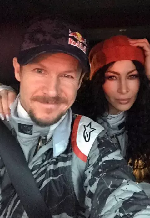 Fotografia zilei: Mihaela Rădulescu și Felix Baumgartner, iubire mai presus de toate