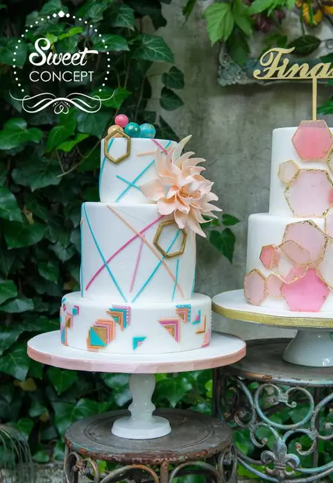 (P) Precious Chic Collection – statement wedding cakes