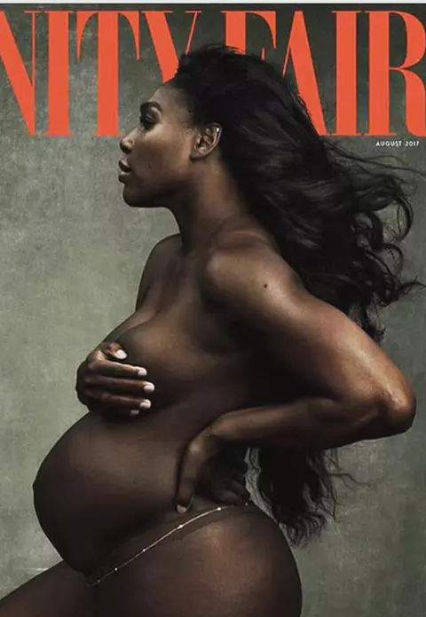 Serena Williams nu este singura! Celebrități care au pozat nud în timp ce erau însărcinate
