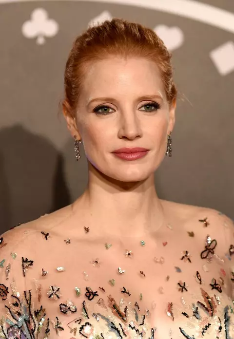 Get the look Jessica Chastain - machiaj diafan pentru roșcate