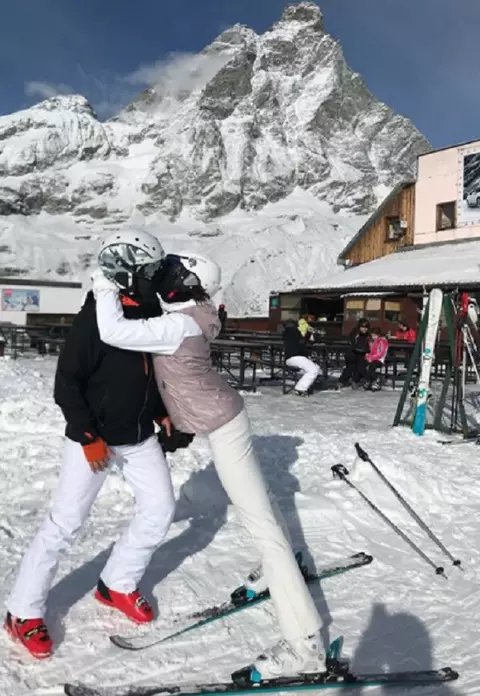 Alina Puşcaş, accident grav la schi! "Aş fi putut avea picioarele fracturate sau tăiate!"