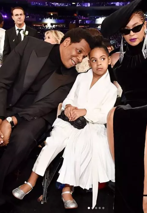 Beyoncé și Jay Z au fost reduși la tăcere de Blue Ivy, fiica lor, la Premiile Grammy!