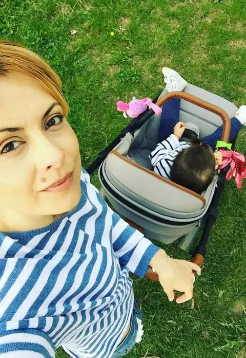 Fiica Simonei Gherghe a împlinit 1 an. Urarea specială primită de Ana Georgia