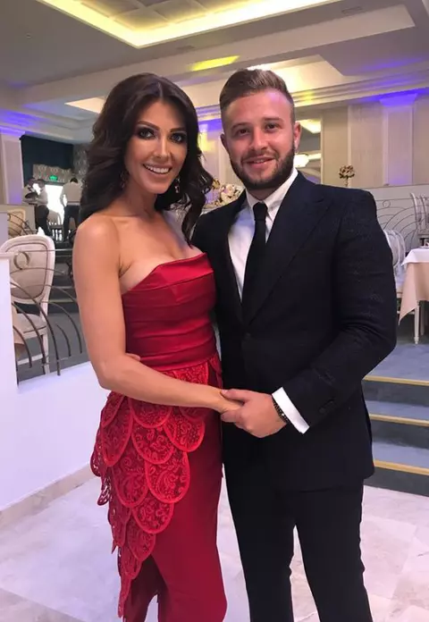 Ilinca Vandici şi Andrei Neacşu, naşi de cununie. Bebe Zian a făcut furori alături de părinţii săi - FOTO