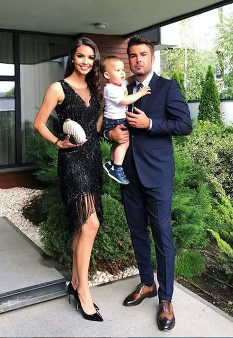 Ce mare s-a făcut băiețelul lui Adrian Mutu. Tiago are 2 ani acum și calcă pe urmele tatălui său