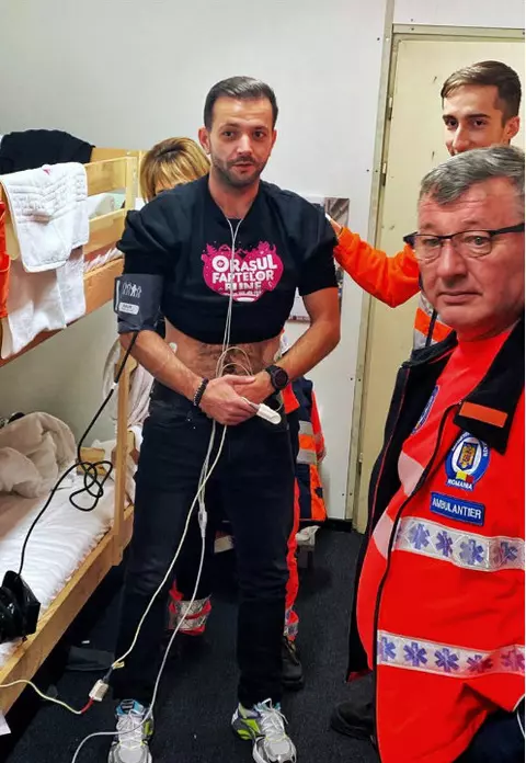 Mihai Morar a avut nevoie de ajutorul medicilor. Salvarea a ajuns de urgență în „Orașul Faptelor Bune”