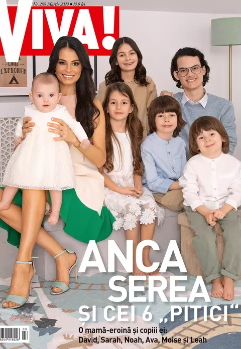 Anca Serea, primul pictorial alături de cei 6 copii. A vorbit în premieră despre cel de-al șaptelea copil și despre adopție: "Cred cu tărie că este cel mai frumos..."