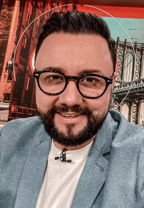 Cătălin Măruță și fiul lui, David, împreună la TVR: „Vrea să fie prezentator”