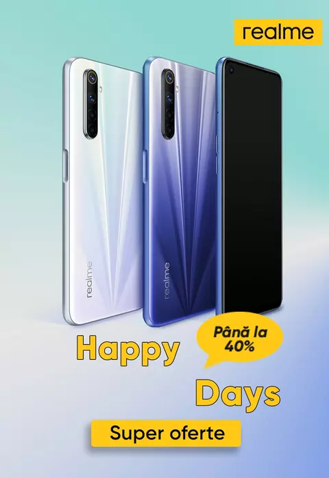 (P) realme anunță ofertele Happy Days