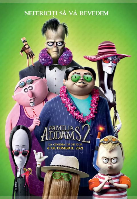 “The Addams Family 2/ Familia Addams 2” un roadmovie exotic, o animație originală plină de aventuri stranii și umor bizar