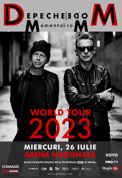 DEPECHE MODE la București pe 26 iulie 2023!